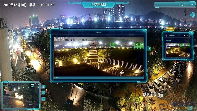 工厂AR全景鹰眼系统与监控联动怎么样？