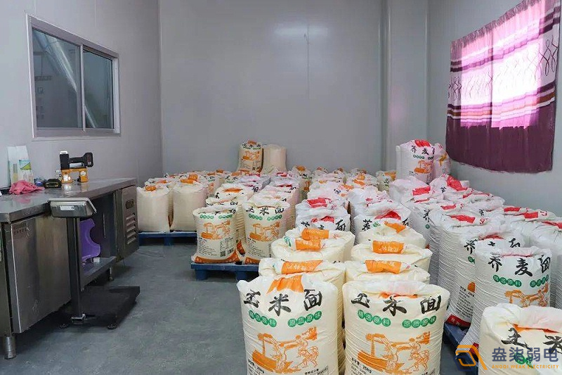 眉山食品厂仓储监控门禁改造，场景不对，装了也白装